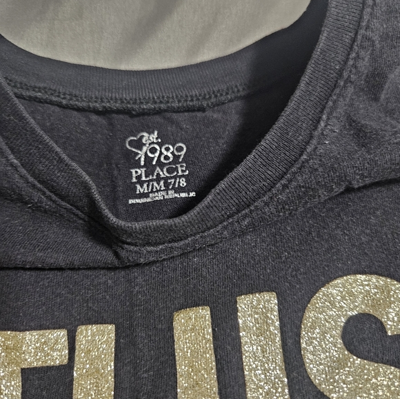 🥳 3/$16 Children's Place Tee Sz 7/8 - Picture 2 of 2